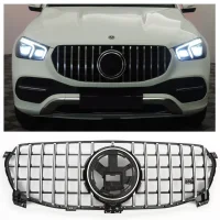 Mercedes GLE V167 C167 Frontgrill GTR Design 19- Sort / Krom - Offroad