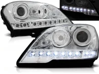 Mercedes W164 Forlygter LED 08-11 Krom