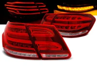 Mercedes W212 Baglygter LED Type 1 09-13 Rød / Klar DYN - LED