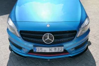 Mercedes A-Klasse W176 Maxton Frontsplitter 13-15 - AMG-Line