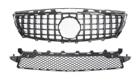 Mercedes CLS C218 Frontgrill Sæt GTR Blanksort 11-14 AMG-Line