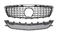 Mercedes CLS C218 Frontgrill Sæt GTR Sort / Krom 11-14