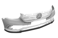 Mercedes E-Klasse W213 CSR Frontsplitter 16-