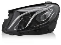 Mercedes E Klasse W213 LED Forlygte TYC Sort 16-19 - Venstre