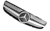 Mercedes R230 SL Frontgrill AMG Look sort 06-