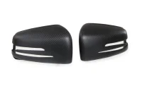 Mercedes W176 W246 W204 Carbon Spejlcover Add-On