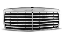 Mercedes W201 Frontgrill Avantgrade Design Krom / Sort 82-93