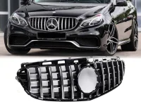 Mercedes W212 Frontgrill GTR Sort / Krom 13- Avantgarde