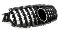 Mercedes W213 Frontgrill GTR Blanksort 20- Avantgarde m. Logo