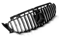 Mercedes W213 Frontgrill Sport Sort / Krom 16- Kamera