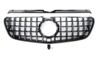 Mercedes W447 Frontgrill GTR Design 14-19 - Blanksort