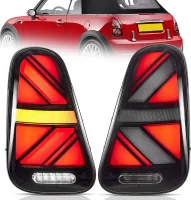 Mini Cooper R50 R52 R53 Baglygter LED JCW Design V2 Sort 00-06