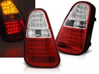 Mini Cooper R50 R52 R53 Baglygter JY LED Rød / Klar 04-06