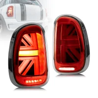 Mini Countryman R60 LED Baglygter JCW Look DYN Blink 10-16 Rød