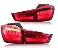 Mitsubishi ASX Baglygter LED DYN Blink 10-18 Rød