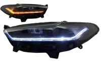 Ford Mondeo MK5 Forlygter LED Dynamisk Blinklys - Sort