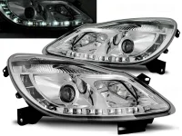 Opel Corsa D Forlygter LED Kørelys Krom 06-11