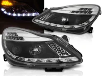 Opel Corsa D Forlygter Dayline Sort JunYan LED 06-11