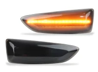 Opel Sideblink Type 2 Orion LED Sort LT - Dynamisk