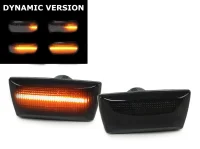 Opel Sideblink Type 3 Orion LED Sort LT - Dynamisk