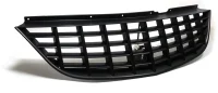 Opel Corsa D Frontgrill Emblemfri ABS Sort