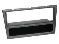 Opel 1-Din Radioramme m. Skuffe Charcoal Metallic