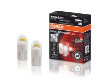 Osram LED T10 W5W Night Breaker 12v Sæt (2 stk) (ECE Godkendt)