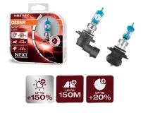 Osram Night Breaker Laser Pærer Sæt HB3 / 9005 +150%