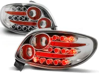 Peugeot 206 Baglygter LED Street 98-05 - Krom