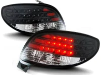 Peugeot 206 Baglygter LED TP 98-05 - Sort