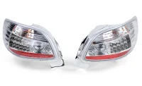 Peugeot 206 CC Baglygter LED TP Krom