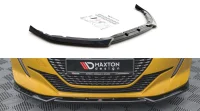 Peugeot 208 MK2 Maxton Frontsplitter 19 - V2 - Mat