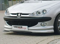 Peugeot 206 Rieger Styling Frontsplitter til Rieger Spoiler