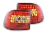 Porsche Cayenne E1 LED Baglygter 03-07 Type 2 Rød/Klar