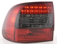 Porsche Cayenne E1 LED Baglygter 03-07 Type 2 Rød/Mørk