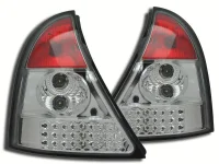 Renault Clio B Baglygter LED Krystal Krom 98-01