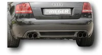 Audi A4 8H Rieger Styling Hækskørte