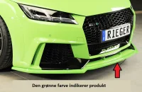 Audi TT-RS 8S Rieger Frontsplitter ABS Sort