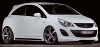 Opel Corsa D Rieger Styling Frontspoiler Facelift