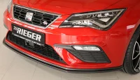 Seat Leon 5F Rieger Frontsplitter FR / Cupra Sort 17-