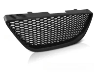 Seat Ibiza 6J Frontgrill Emblemfri ABS Sort Net 08-12