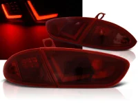 Seat Leon 1P Baglygter LED Light Tube Rød Mørk 09-13