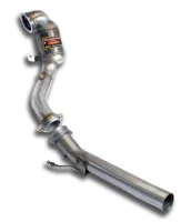 Ibiza 6P / A1 / 6C Supersprint Rustfri Downpipe m. Kat.