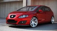 Seat Leon 1P Maxton Frontsplitter 09-12