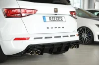 Seat Ateca 5FP Rieger Diffuser Blanksort 18-20 - Cupra