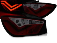 Seat Ibiza 6J Baglygter LED FR-Design Rød / Mørk 3-Dørs 08-17