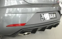 Seat Leon 5F Rieger Hækskørte t. OE Afg. Sort 17- Cupra