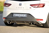 Seat Leon 5F Rieger Hækskørte H+V 100mm Afg. CBL 13- FR