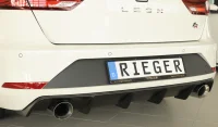 Seat Leon 5F Rieger Hækskørte 100mm Afg 17- FR ST