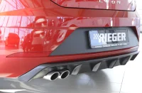 Seat Leon 5F Rieger Hækskørte V Dobb. Afg Sort 17- FR